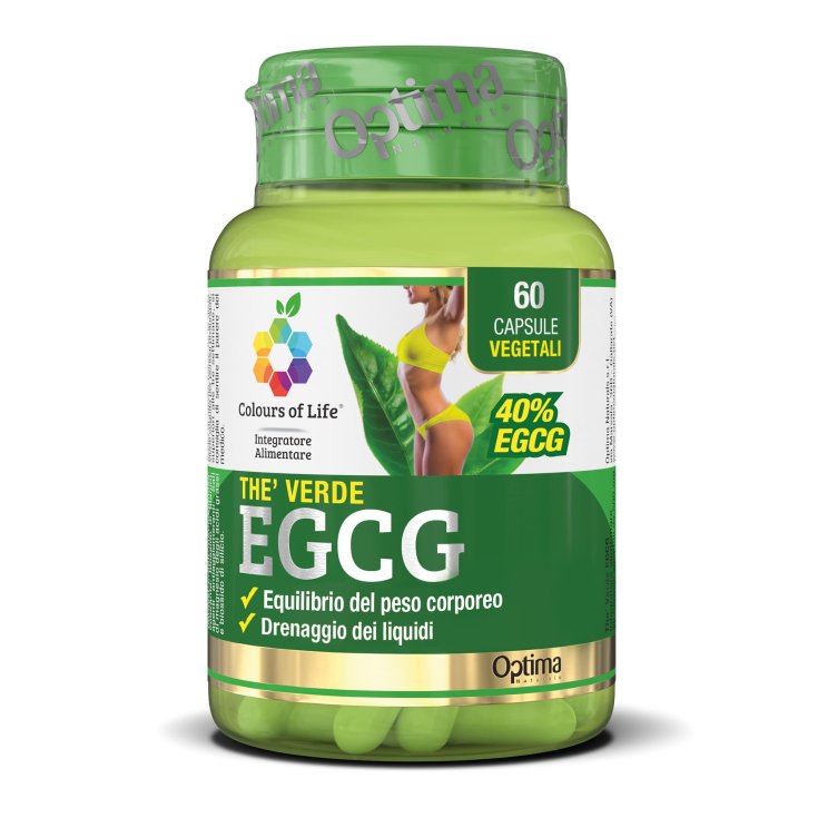 Th&egrave; Verde EGCG Colours Of Life&reg; Optima Naturals 60 Capsule