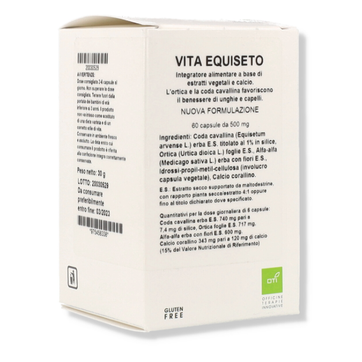 Vita Equiseto Nuova Formula  OTI 60 Capsule