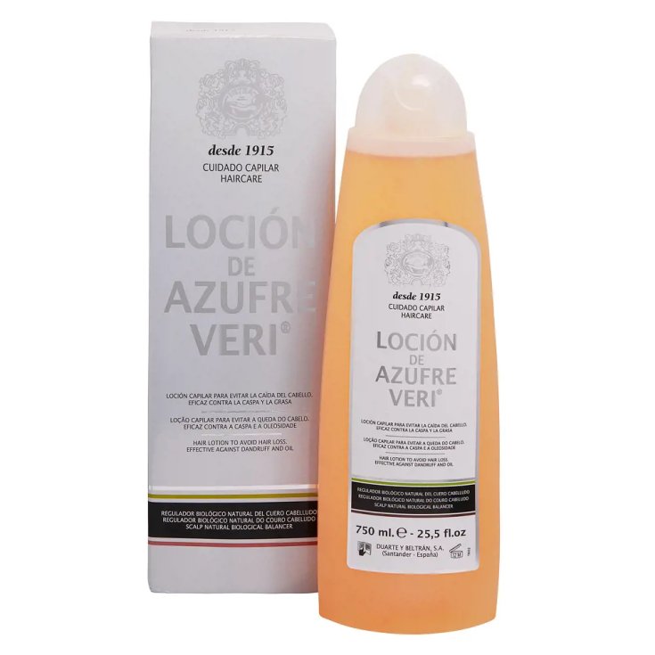 Cuidado Capilar Haircare Lorcion De Azufre Veri Duarte Y Beltran 750ml
