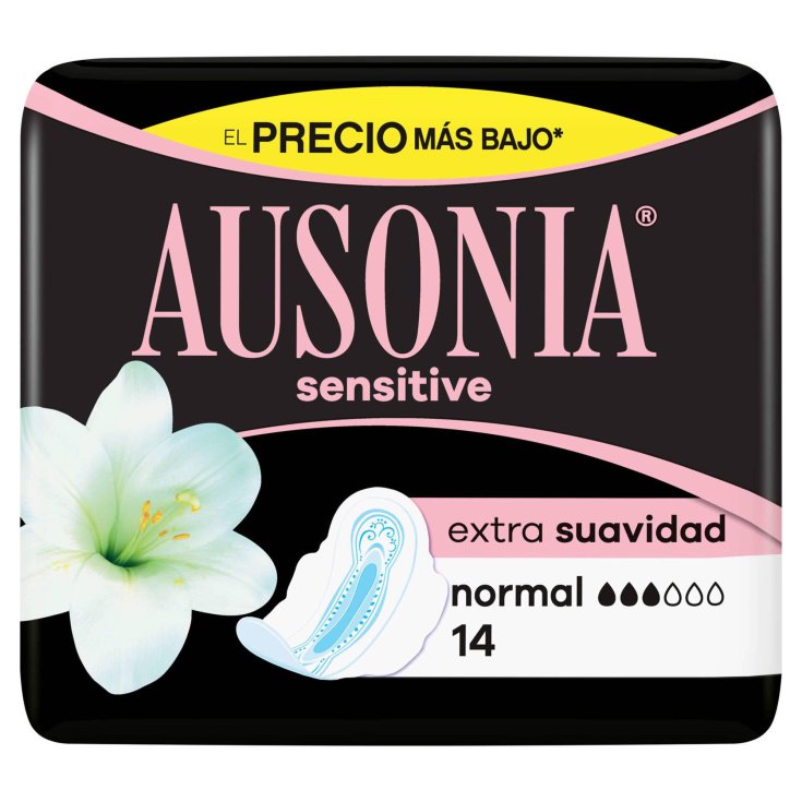 Assorbenti Sensitive Normal Ausonia 14 Pezzi