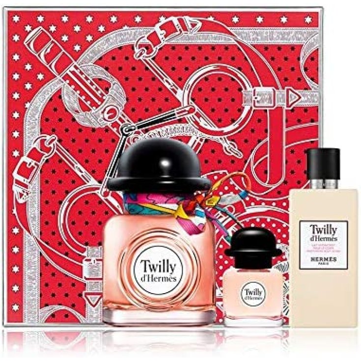 Twilly d&rsquo;Herm&egrave;s Cofanetto EdP+ Mini EdP + Body Lotion Herm&egrave;s