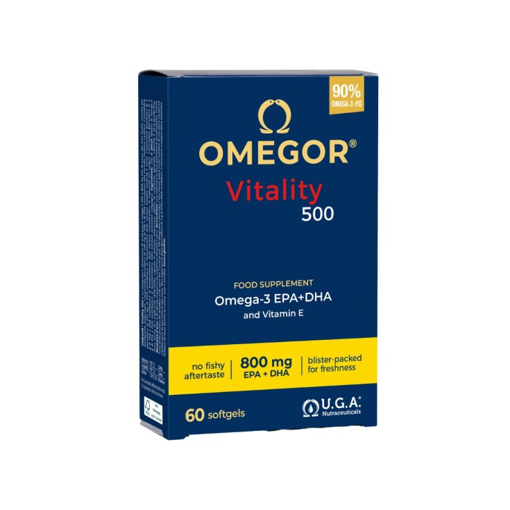 Omegor Vitality 500 60 Capsule