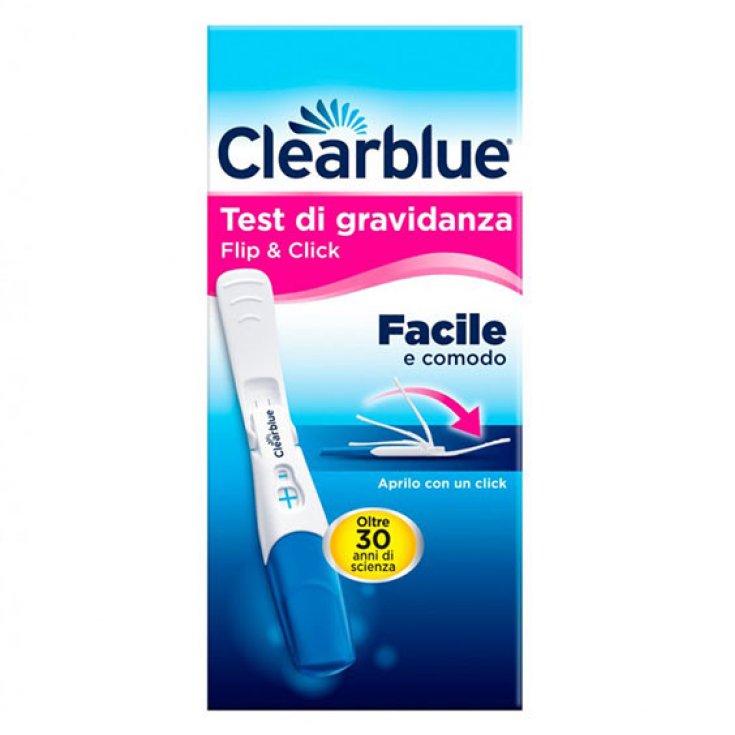 Test Gravidanza Flip & Click Clearblue® 1 Test Test Gravidanza Flip & Click Clearblue® 1 Test