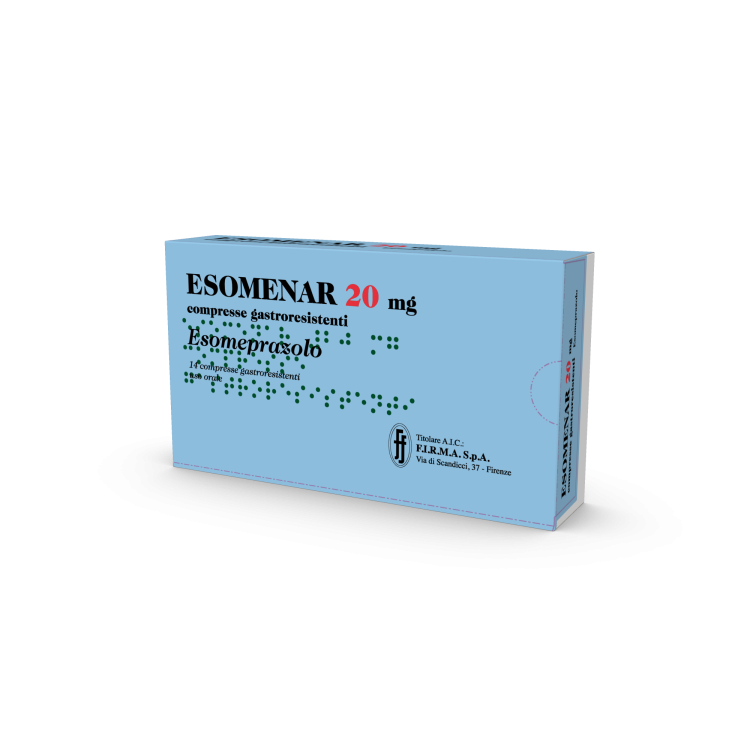 Esomenar 20mg F.I.R.M.A. 14 Compresse Gastroresistenti
