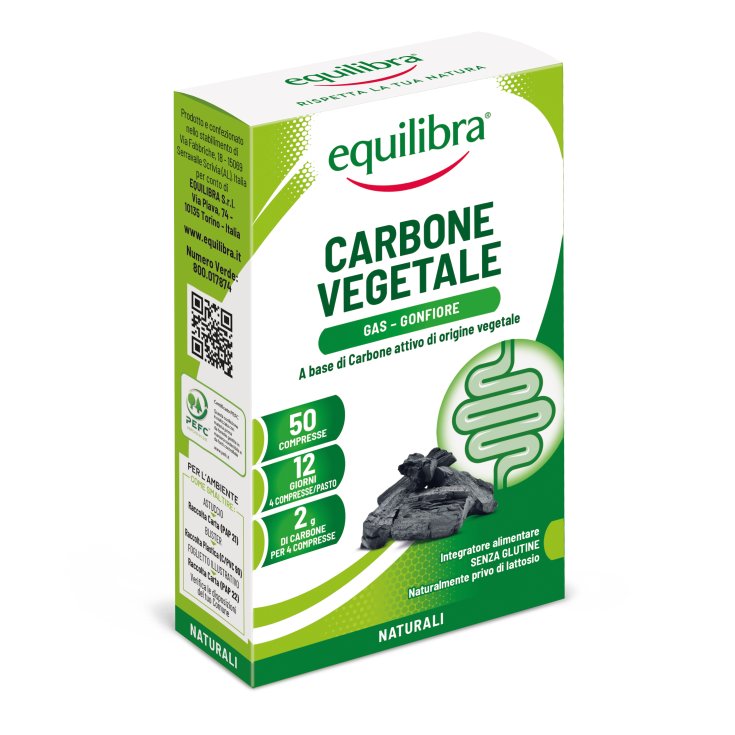 Carbone Vegetale Equilibra 50 Compresse