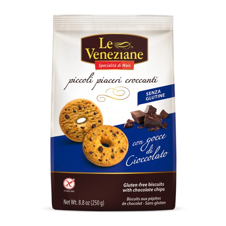 Biscotti Con Gocce Di Cioccolato Le Veneziane&reg; 250g