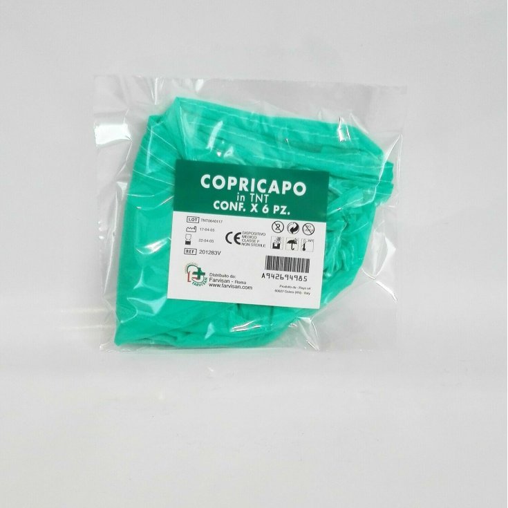 Copricapo in TNT Farvisan 6 Pezzi