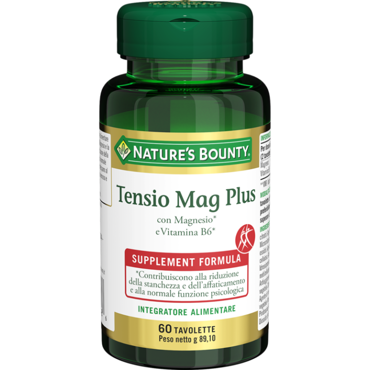 Tensio Mag Plus Nature's Bounty 100 Tavolette