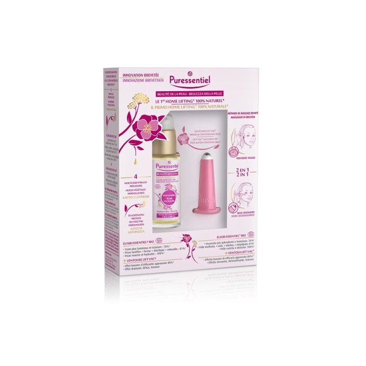 Bellezza Della Pelle Home Lifting 30ml + Ventosa Puressentiel Cofanetto