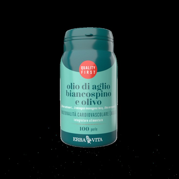 Olio Di Aglio E Biancospino Erba Vita 100 Perle