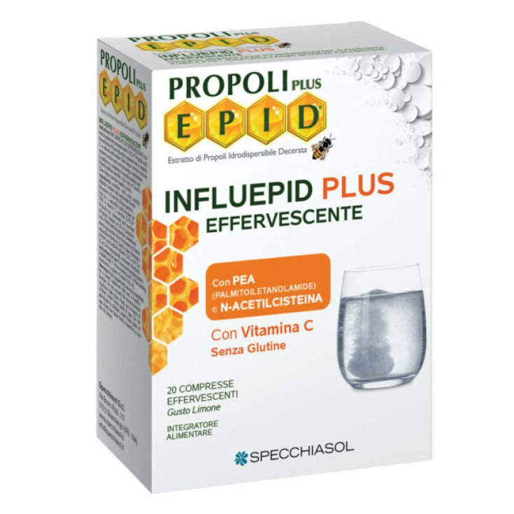 Influepid Plus Propoli E.P.I.D.&reg; Specchiasol 20 Compresse Effervescenti
