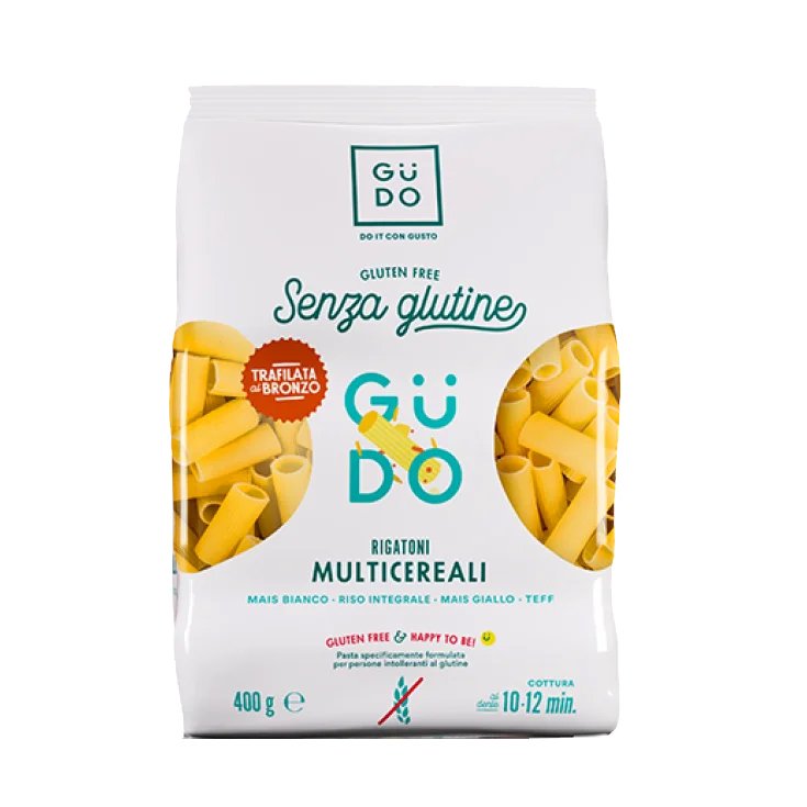 Pasta Multicereali Rigatoni Biologico Gudo 400g