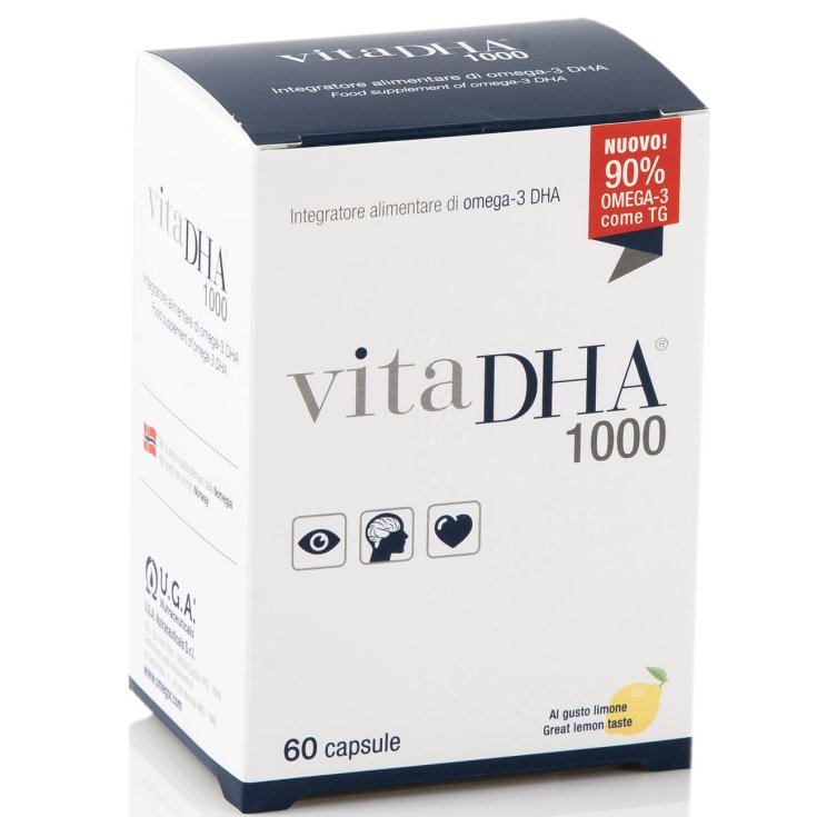 VitaDHA&reg; 1000 U.G.A. Nutraceuticals 60 Capsule