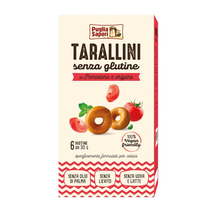 Tarallini Pomodori E Origano Puglia Sapori 180g