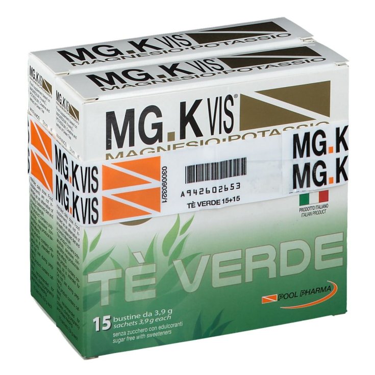 MG.K&nbsp;VIS&nbsp;T&egrave;&nbsp;Verde 15+15 Bustine