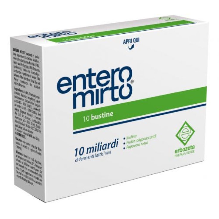 Entero Mirto&reg; erbozea 10 Bustine 4g