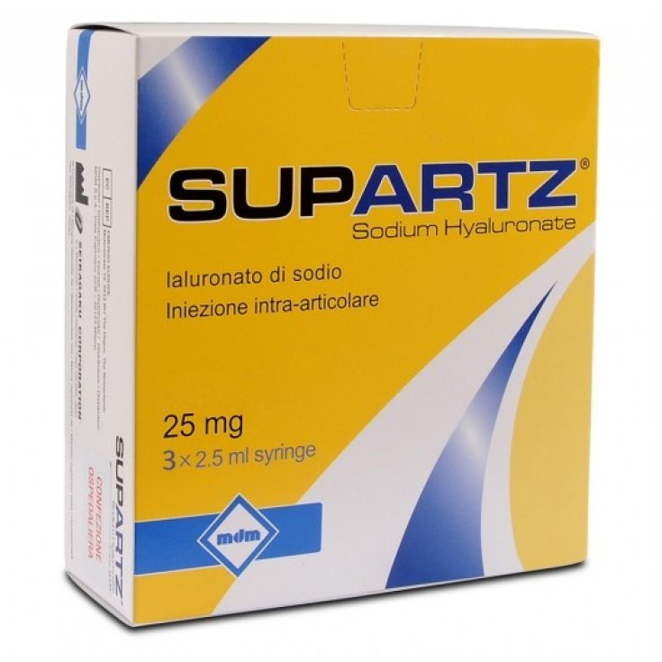 Supartz&reg; Siringa Intra-articolare MDM 3x2,5ml