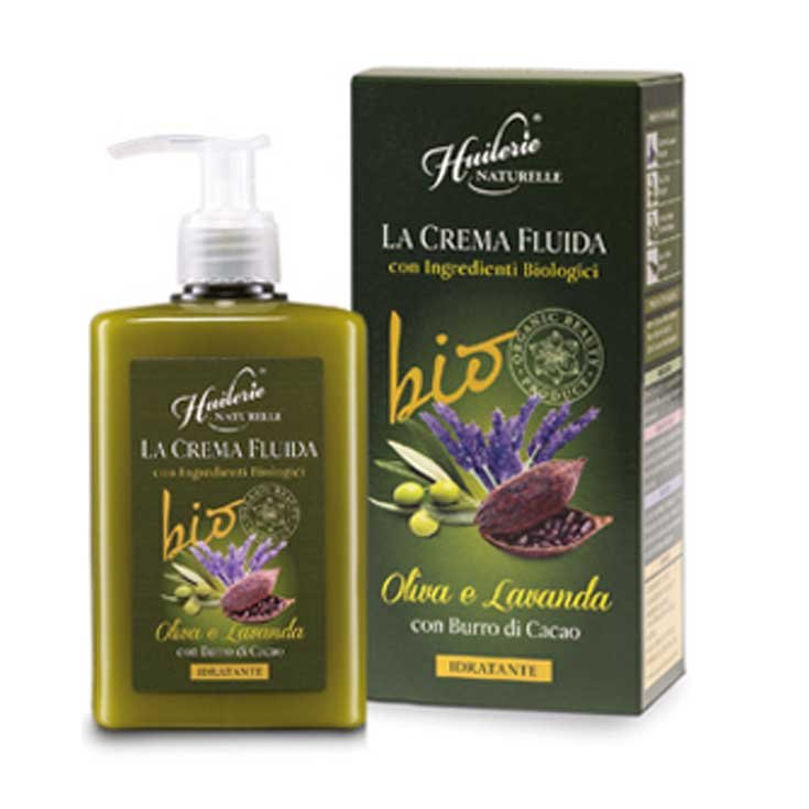 Huilerie&reg; Naturelle Oliva e Lavanda La Crema Fluida 300ml