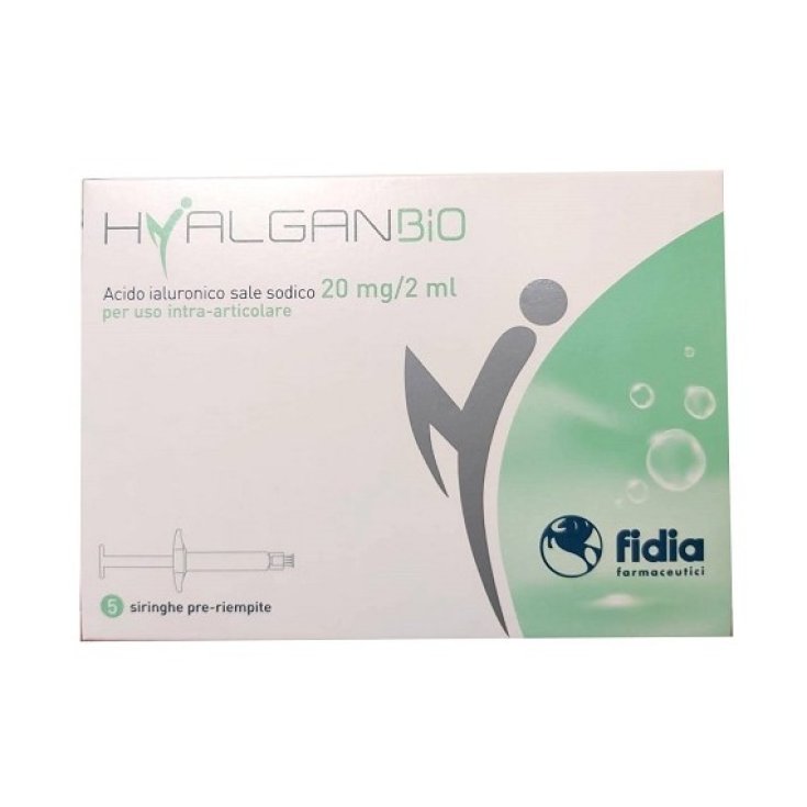 Hyalganbio 20mg/2ml Siringa Pre-Riempita Fidia 20ml