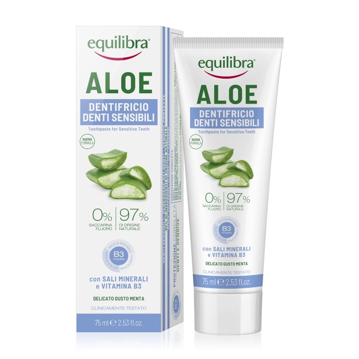 Aloe Dentifricio Denti Sensibili Equilibra 75ml