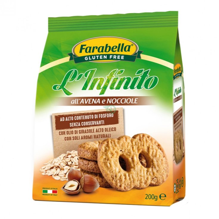 L'Infinito All'Avena e&nbsp;Nocciole Farabella&reg; 200g