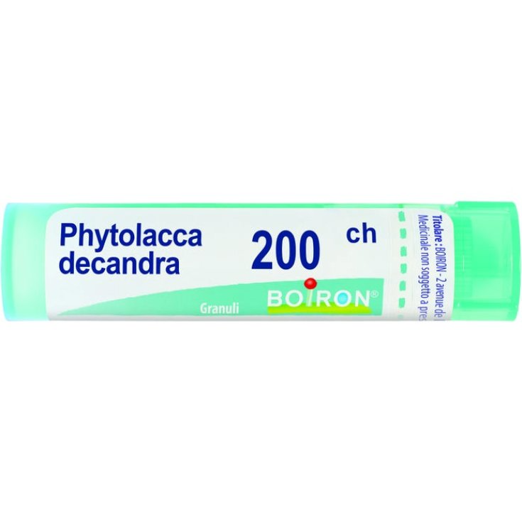 Phytolacca Decandra 200CH Boiron Granuli 4g
