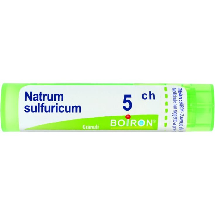 Natrum Sulfuricum 5CH Boiron Granuli 4g