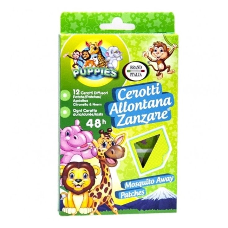 Cerotti Allontana Zanzare Puppies 12 Pezzi
