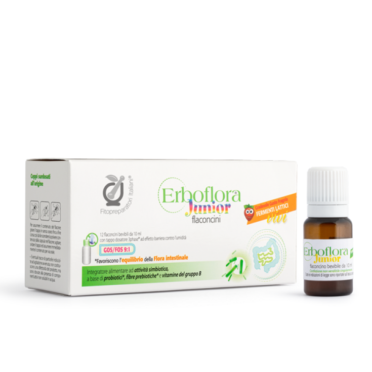 Erboflora Junior 12 Flaconcini 10ml
