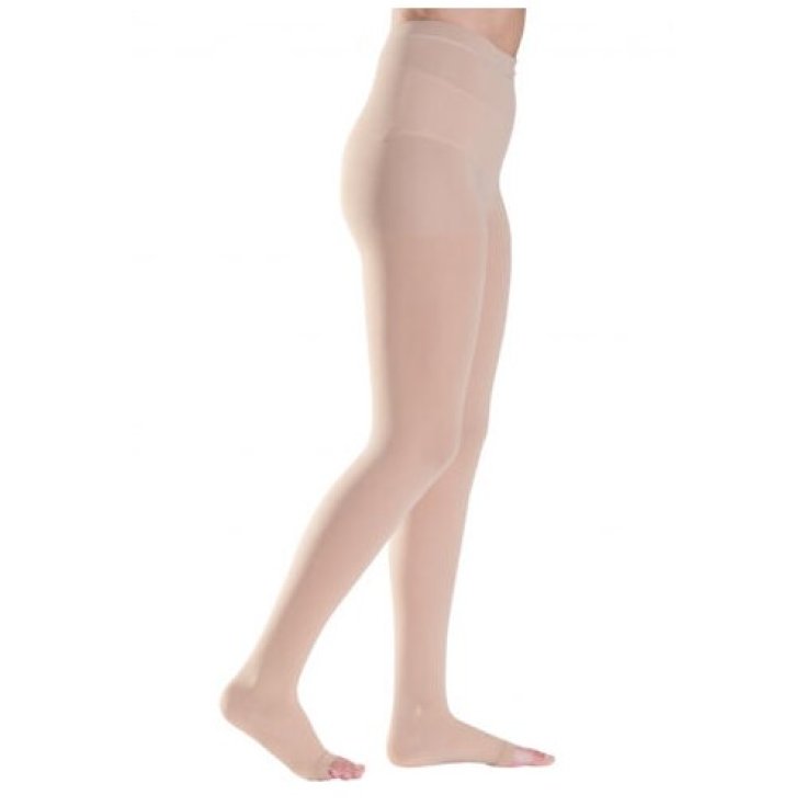 Cotton Evo 162 Collant Beige M Lungo GloriaMed&reg; 1 Paio