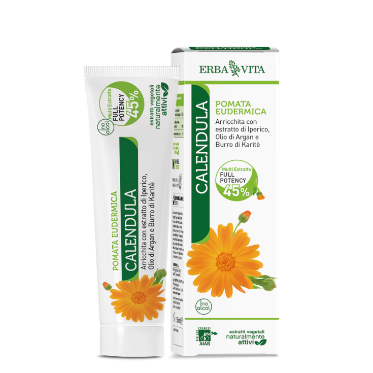 Pomata Eudermica Calendula Erba Vita 50g