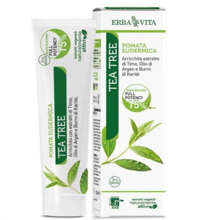 Tea Tree Pomata Eudermica Erba Vita 50ml