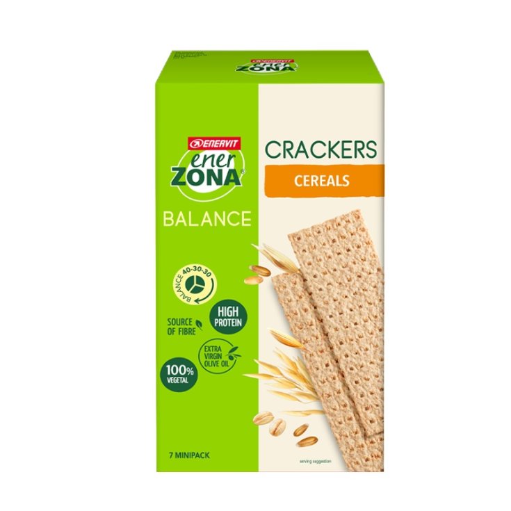 EnerZona Balance 40-30-30 Crackers Cereals Enervit 7 Minipack