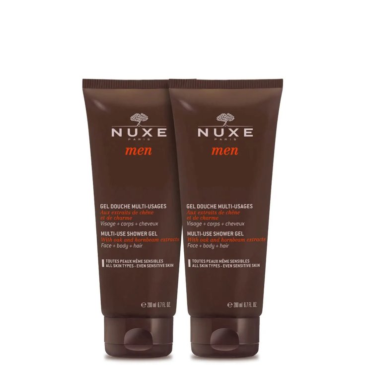 Duo Gel Doccia Multi-Uso Men Nuxe 2x200ml