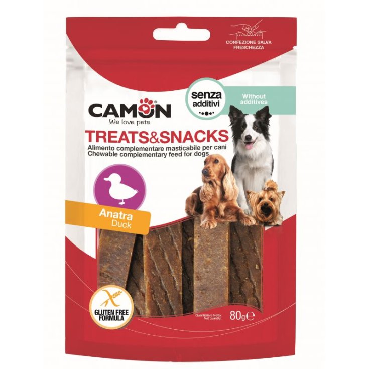 Treats Snacks Soft Anatra Strips - 80GR