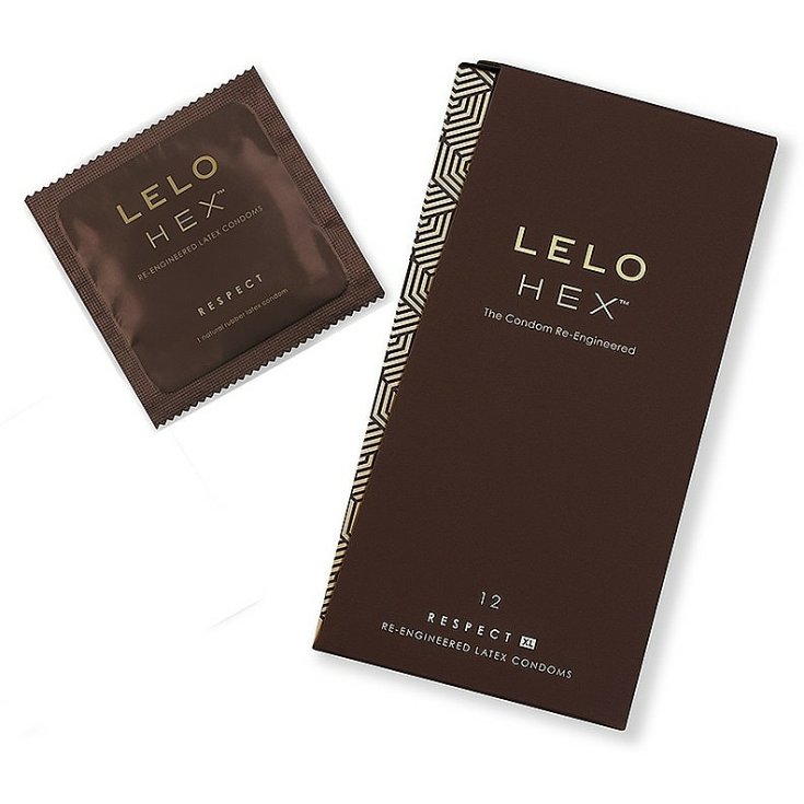 Lelo Hex&trade; Respect XL 12 Preservativi