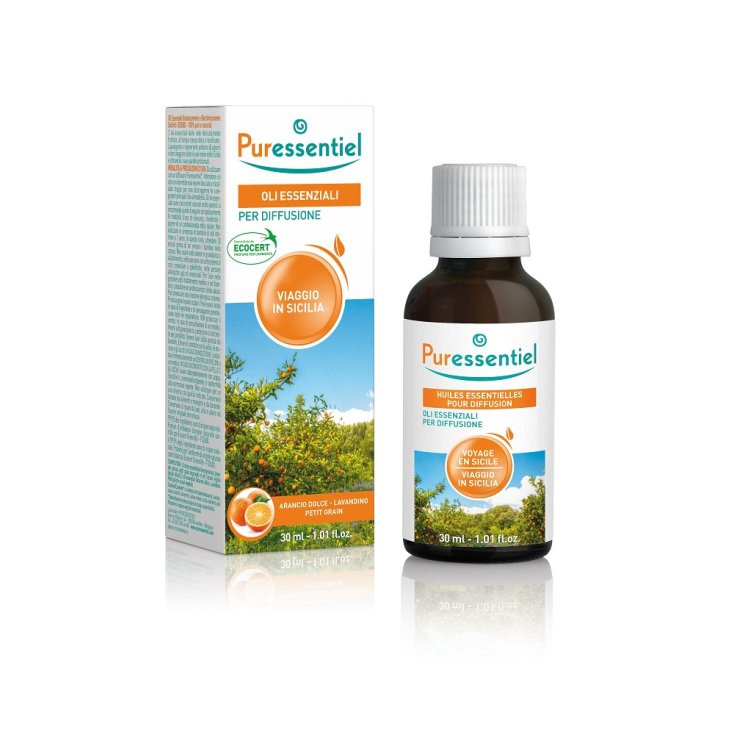 Oli Essenziali Per Diffusione Viaggio In Sicilia Puressentiel 30ml