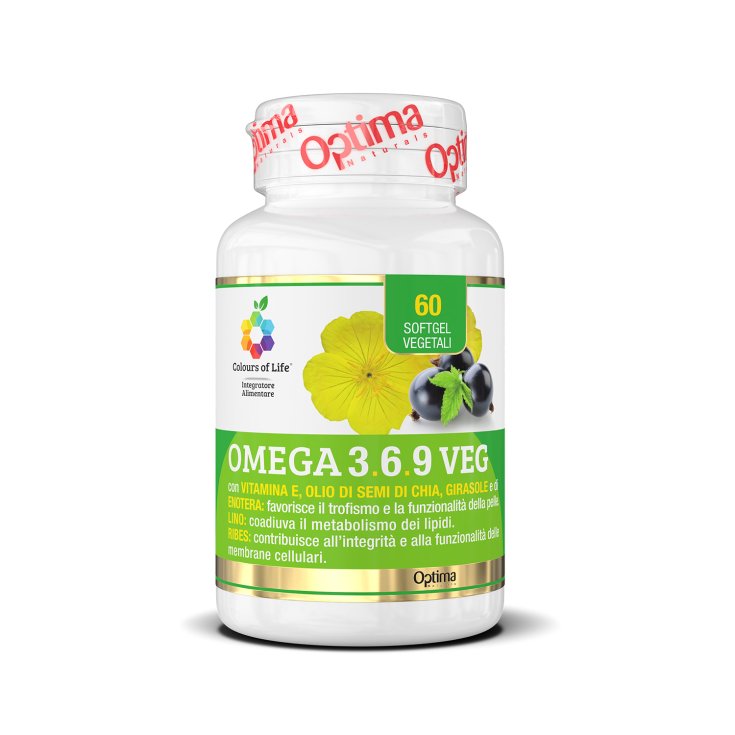 Omega 3.6.9 VEG Colours Of Life&reg; Optima Naturals 60 SoftGel