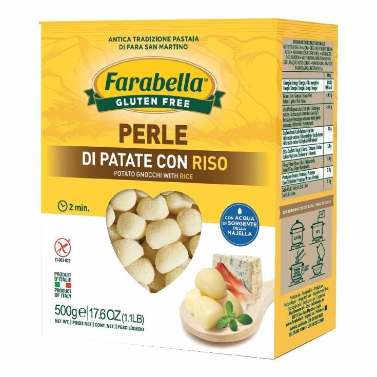 Perle Di Patate Con Riso Farabella&reg; 500g