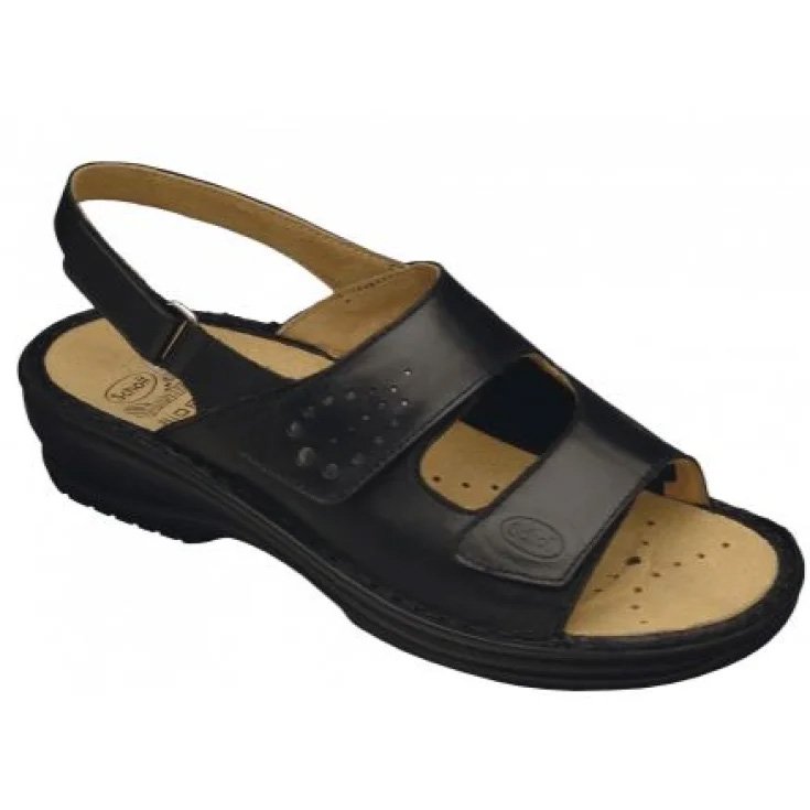 Savina B/s Pelle+ Tessuto Elastico Donna Nero 41 Dr.Scholl&reg;
