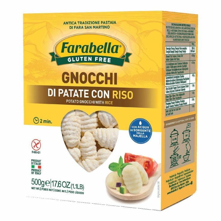 Gnocchi Di Patate Con Riso Farabella&reg; 500g