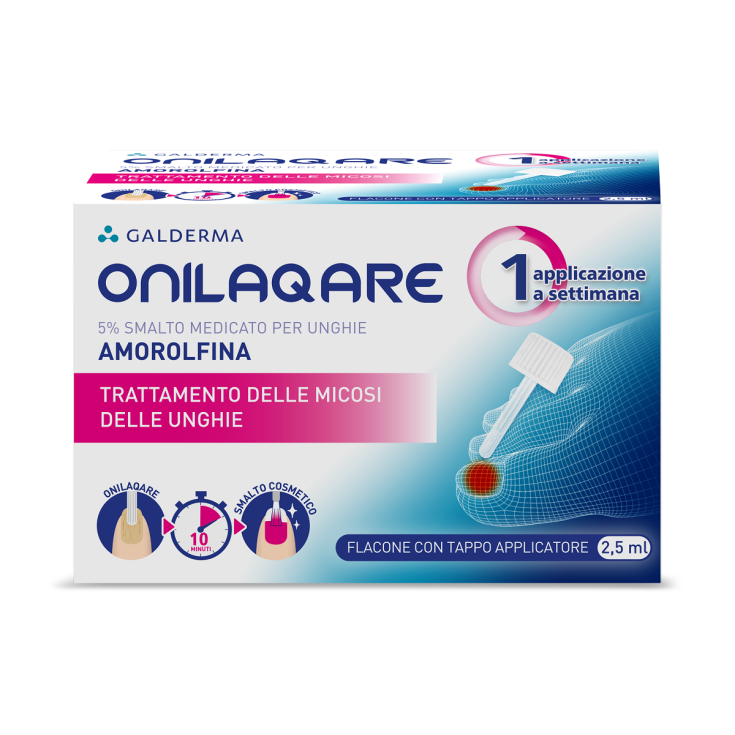 Onilaqare 5% Smalto Medicato Per Unghie Galderma 2,5ml