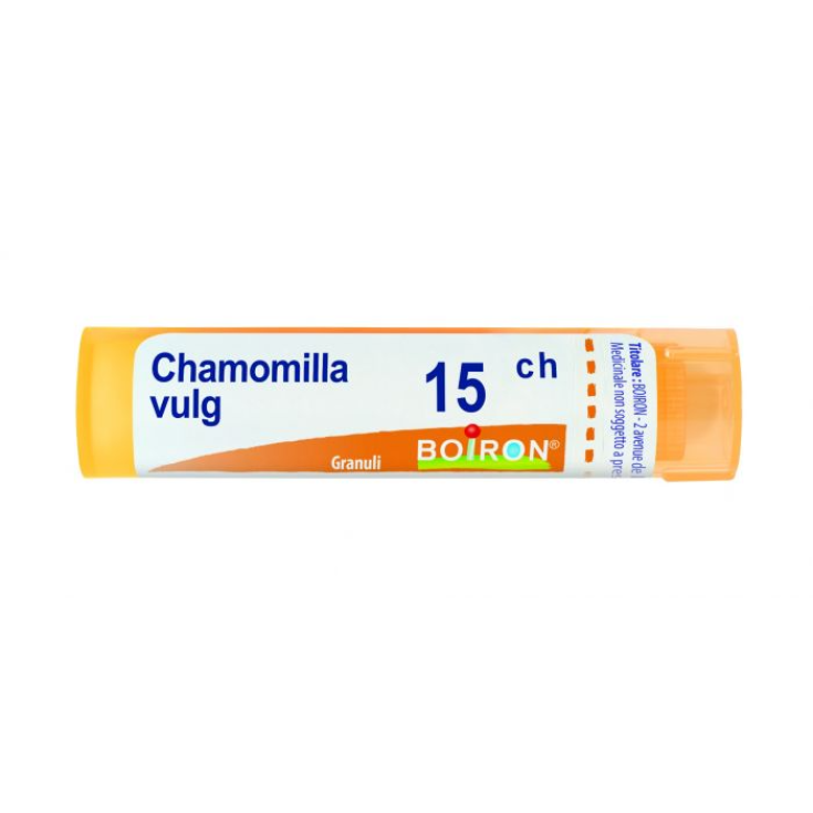 Chamomilla Vulgaris 15CH Boiron Granuli 4g Chamomilla Vulgaris 15CH Boiron Granuli 4g