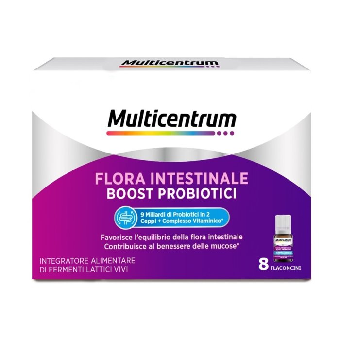 Multicentrum Duobiotico Fermenti Lattici 8 Flaconcini