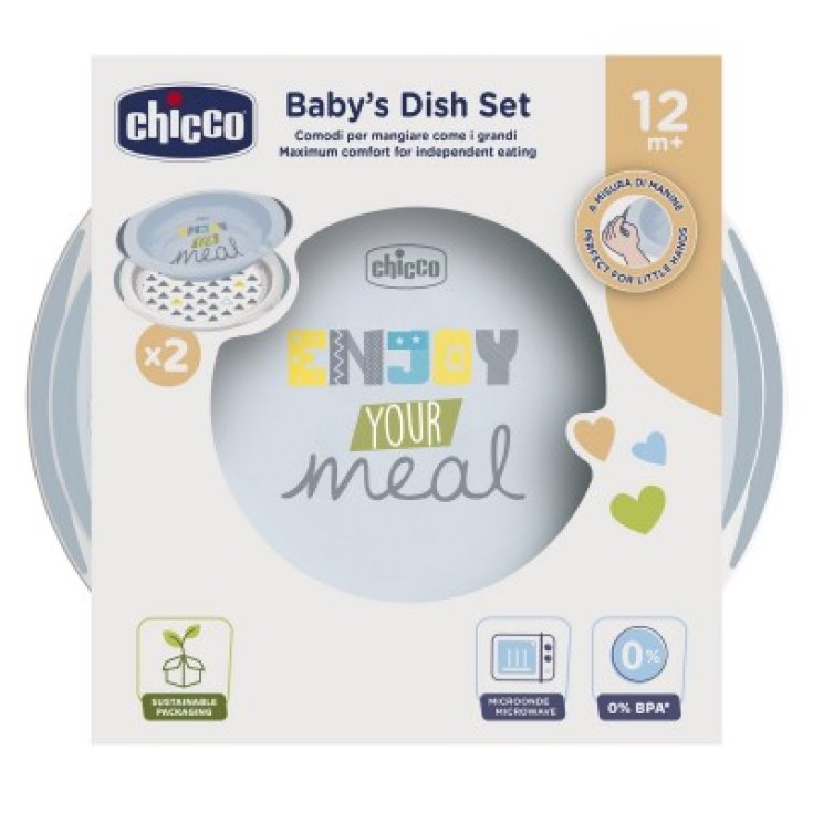 Baby's Dish Set Chicco&reg; 2 Pezzi
