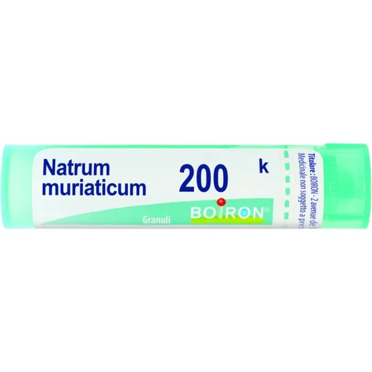 Natrum Muriaticum 200K Boiron Granuli 4g