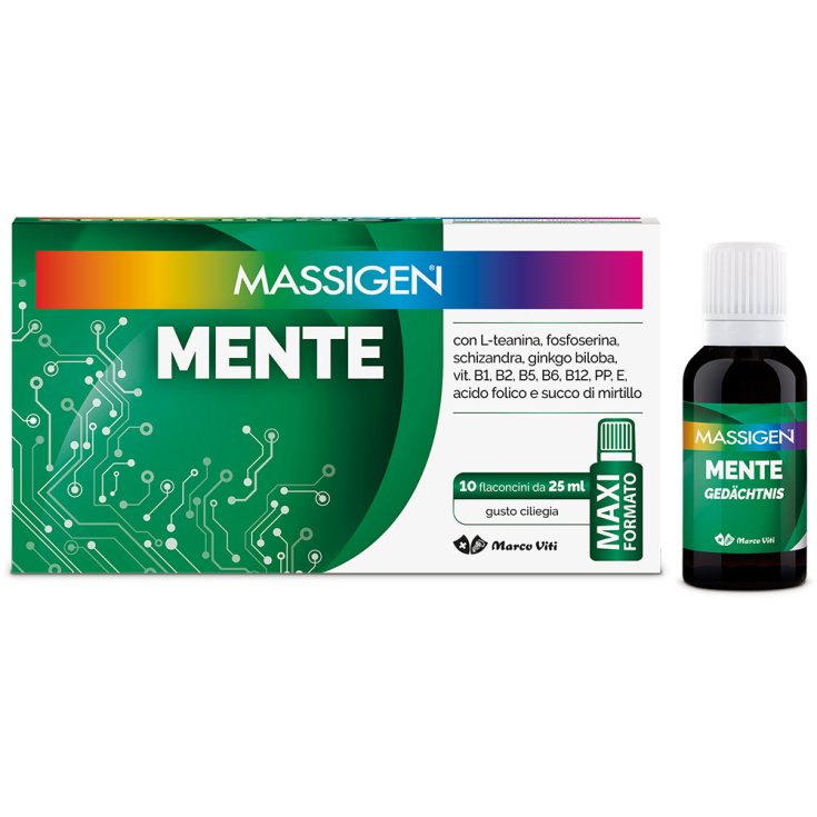Mente Massigen 10 Flaconcini
