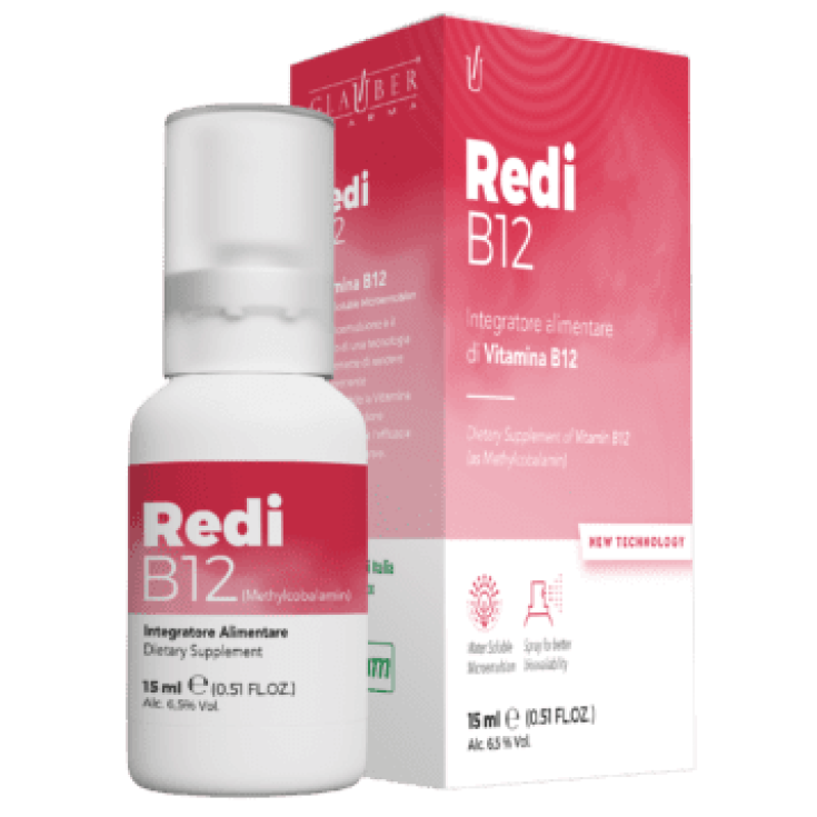 Redi B12 Glauber Pharma 15ml Redi B12 Glauber Pharma 15ml