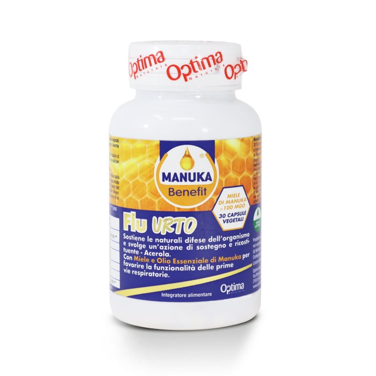 Flu Urto Manuka Benefit&reg; Optima Naturals 30 Capsule
