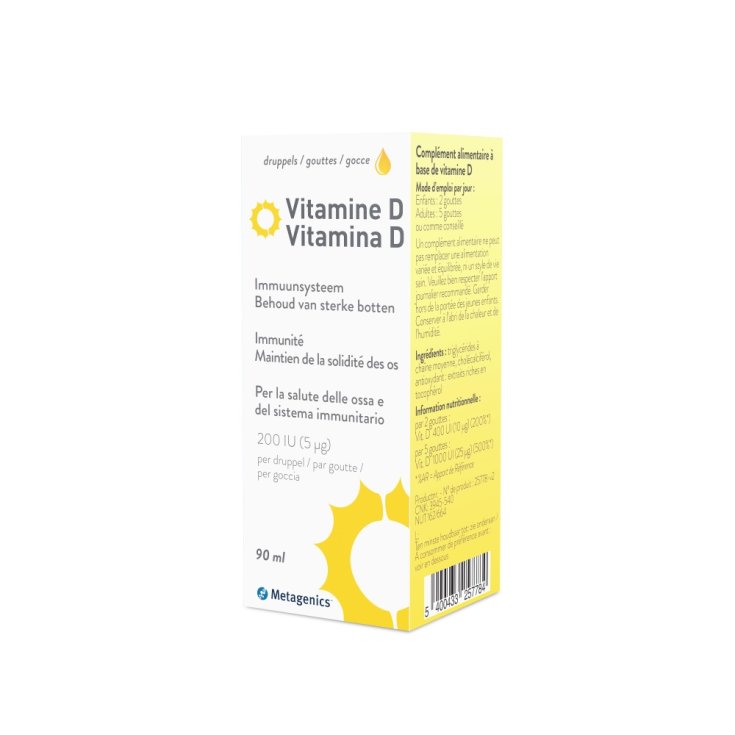 Vitamina D 200UI Metagenics&reg;&nbsp;90ml